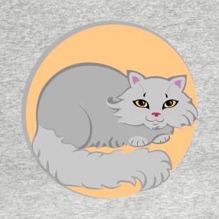 Fluffy cat T-Shirt